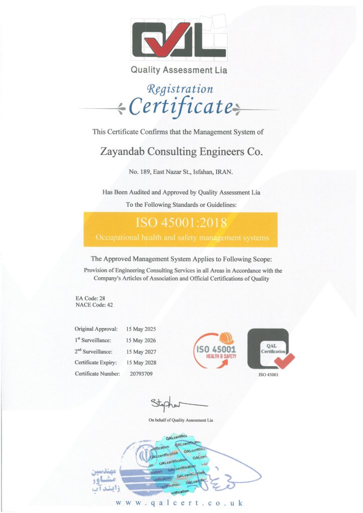 ISO 45001 Zayandab