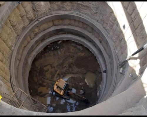 H2-O2 Tunnel-خاکبرداری شفت لینک